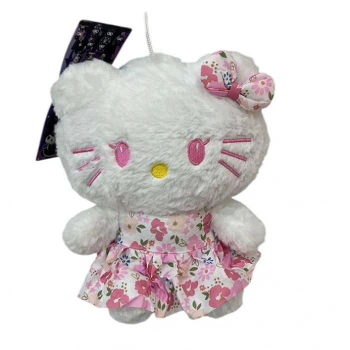 HELLO KITY DESENLI ELBISELI PELUS