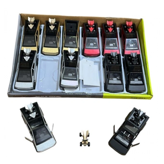 METAL T.CYBERKTRUCK 12LI KUTU KAPILARI ACILIR