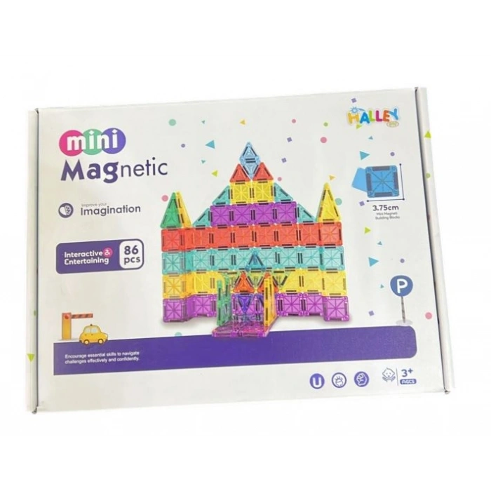 MAGNET MAYETIK YAPI BLOK 86 PARCA