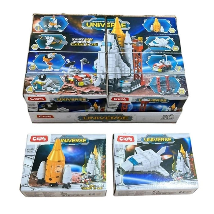 UZAY ARACLARI BLOKLAR 8LIA