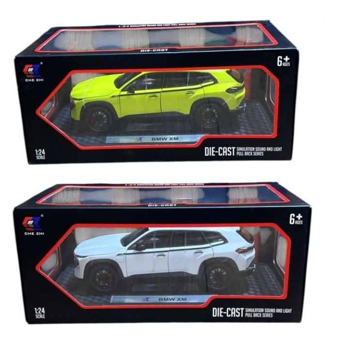 SESLI ISIKLI METAL BMW XM ARABA