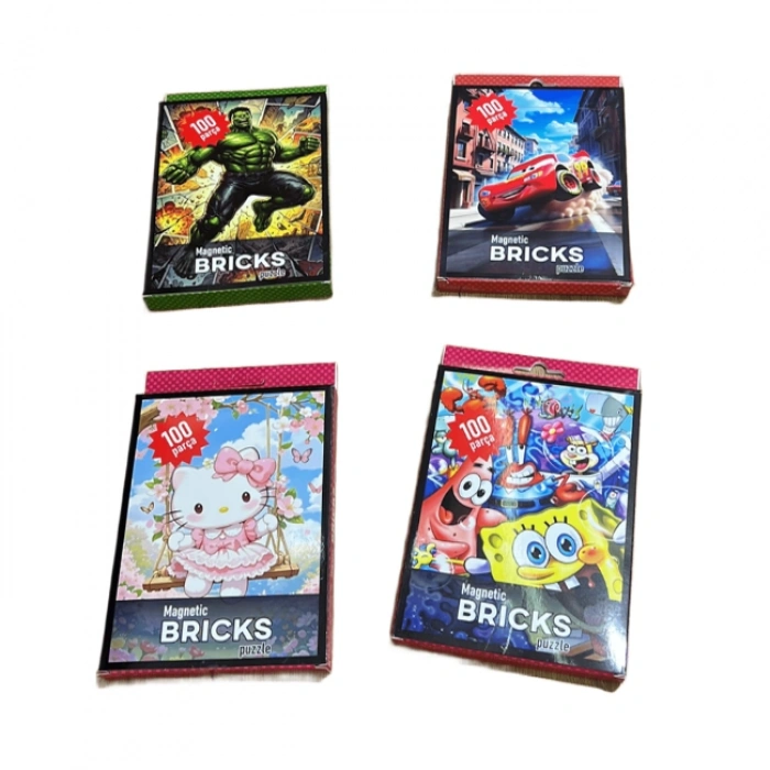 MANYETIK  BRICKS 100 PARCA