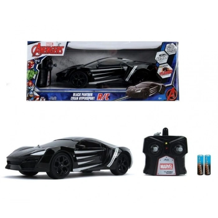 FF R/C 1/16 ARABA AVANGERS BLACK PANTHER USB 2.4CH