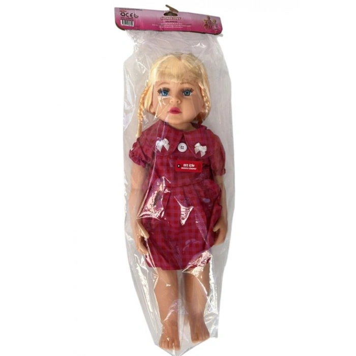 GERCEK YUZLU AYLIN BEBEK 58CM ORGU SACLI