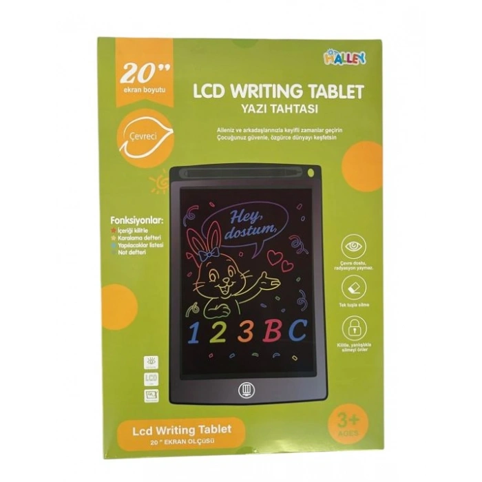 ELEKTRONIK 20 LCD YAZI TABLETI