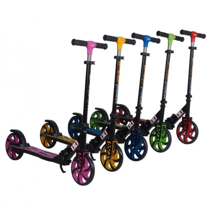 DIPSY SCOOTER KIRMIZI TURUNCU YESIL MAVI PEMBE