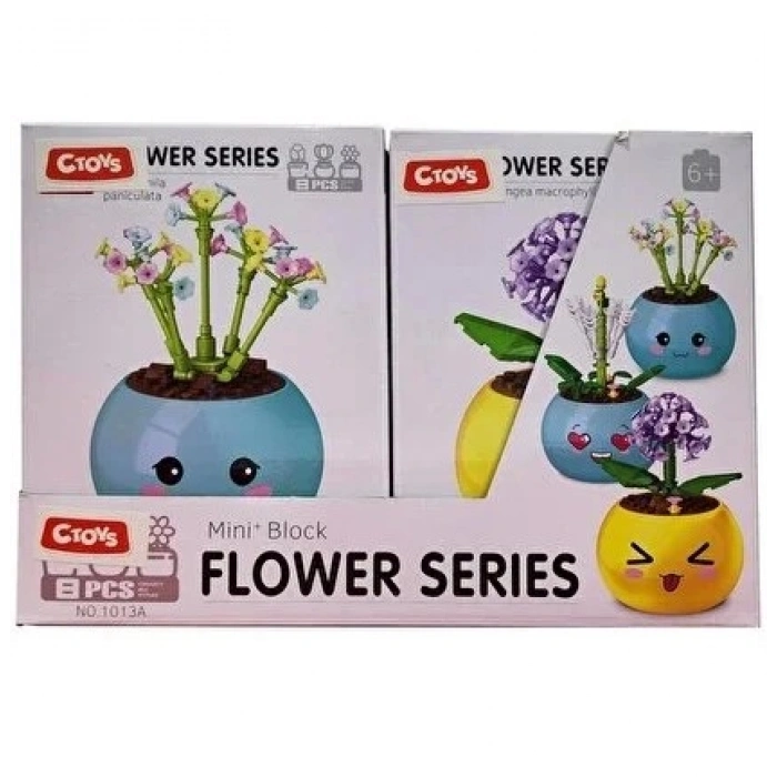 MINI BLOK CICEK SERISI 8LI STAND