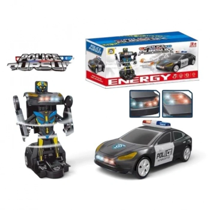 TESLA ROBOT POLIS ARABA