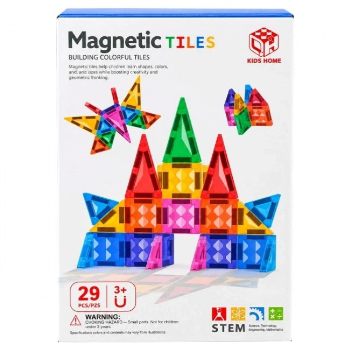 MANYETIK BLOKLAR 3,75CM 29 PARCA