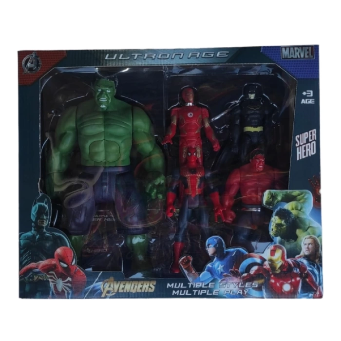 BIG HULK&SPIDERMAN AND MINOR CHARACTERS