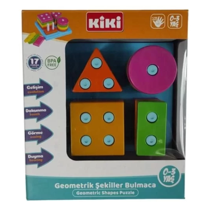 KIKI GEOMETRIK SEKILLI BULMACA