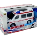 BATTERY-OPERATED AMBULANCE WITH BOX