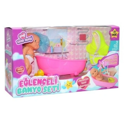 BATTERY-OPERATED BATHROOM SET