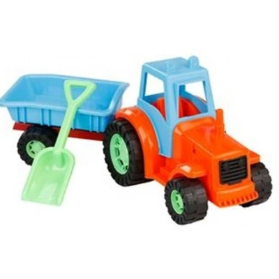 TRACTOR WITH NET TRAILER