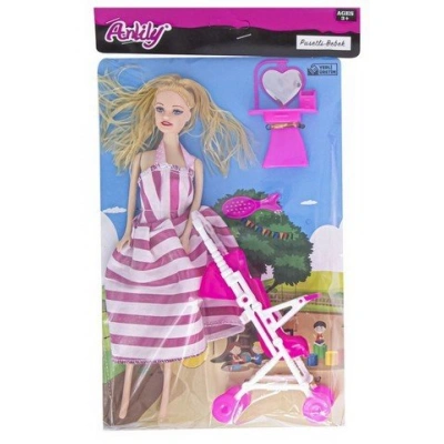 ANLILY POS. BABY WITH STROLLER