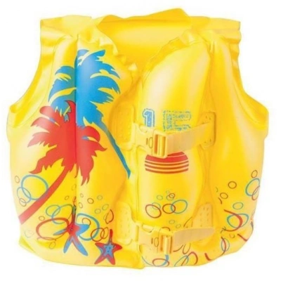 سترة نجاة مقاس 41 × 30 منقوشة في حقيبة