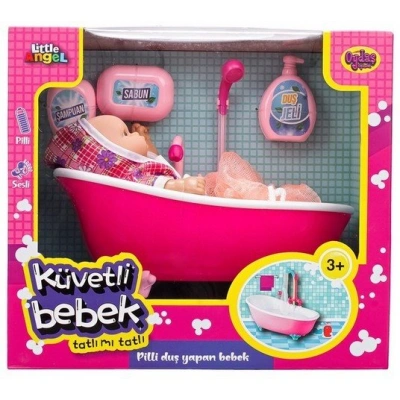 BABY SHOWERING IN THE TUB