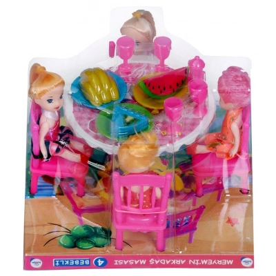 MERYEMIN 4 BEBEKLI MASASI