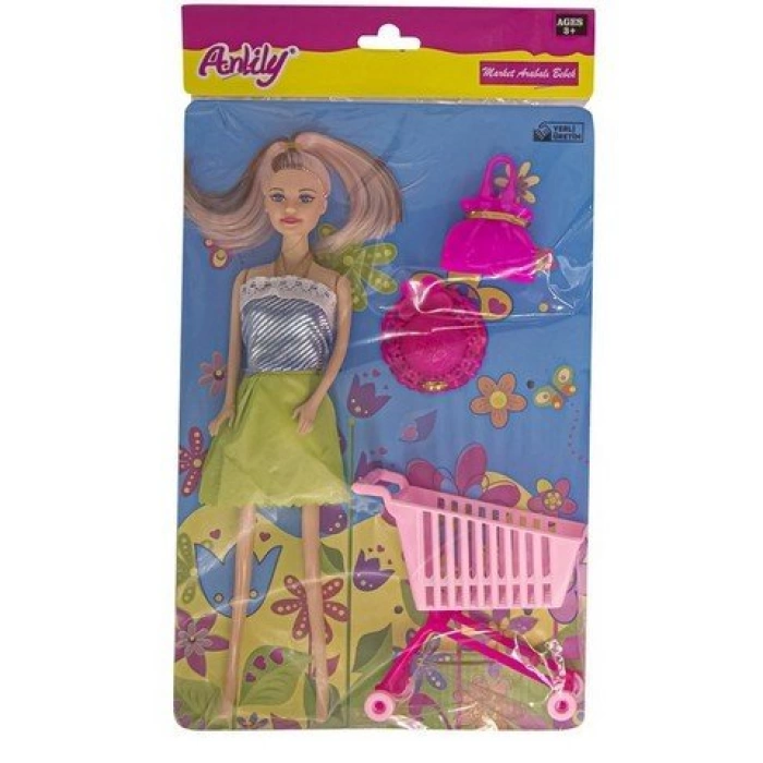 ANLILY POSETTE BABY WITH MARKET TROLLEY