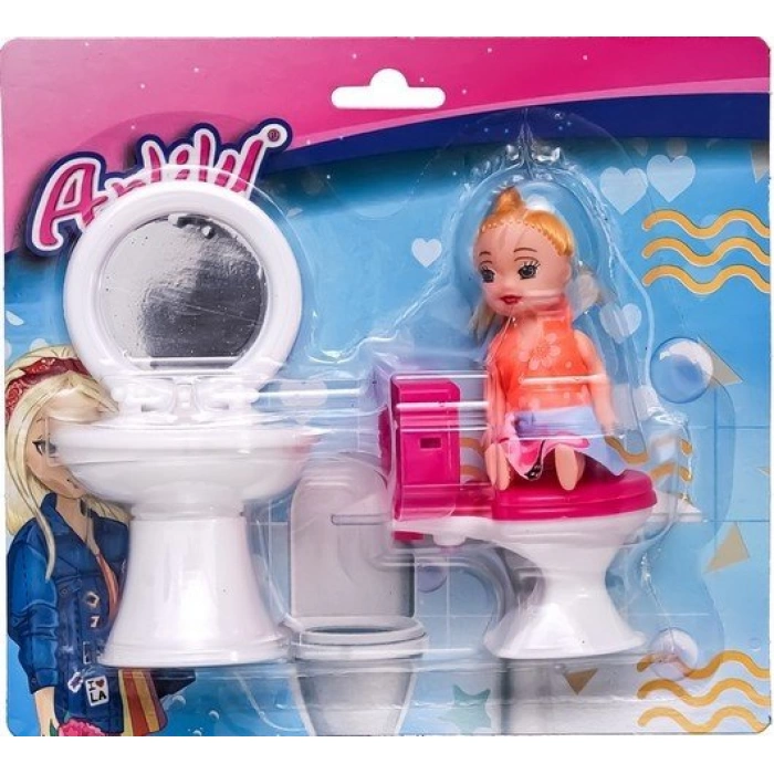 KART.ANLILY KLOZETLI LAVABOLU BEBEK