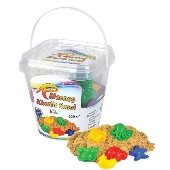 500GR BUCKET MOLDED KINETIC SAND