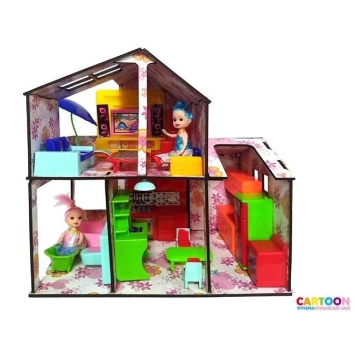 2 STOREY WOODEN PLAYHOUSE