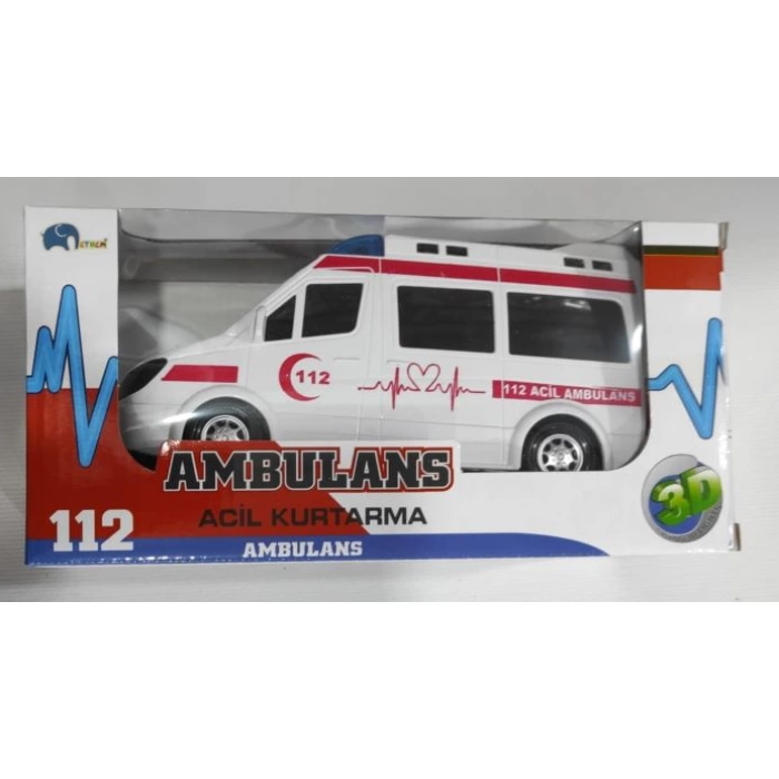 BATTERY-OPERATED LIGHT AMBULANCE