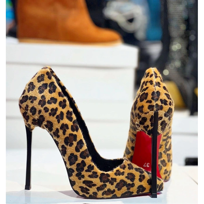 Ta Tüyü Leopar Stiletto