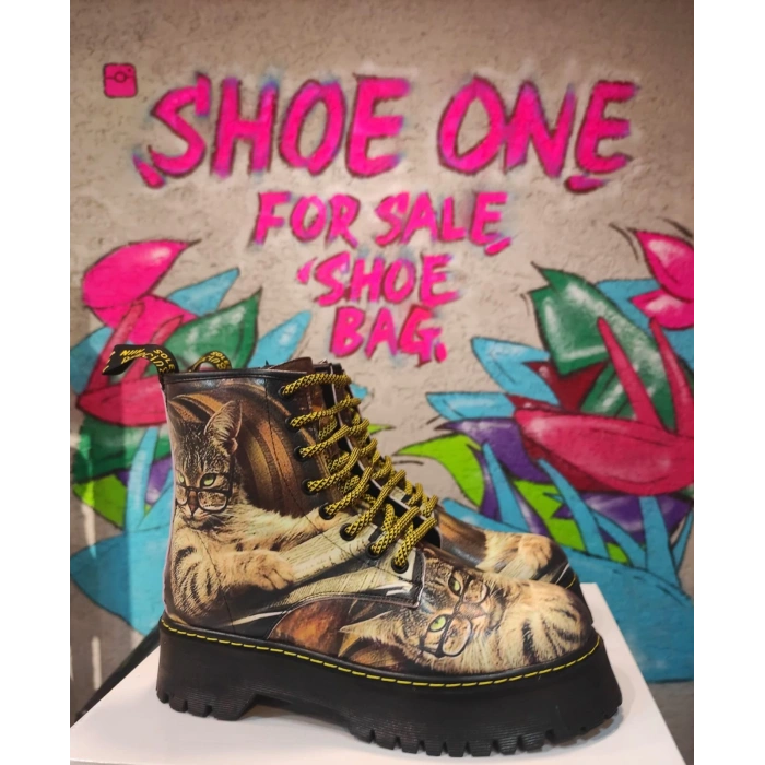 Kedi Baskılı Postal