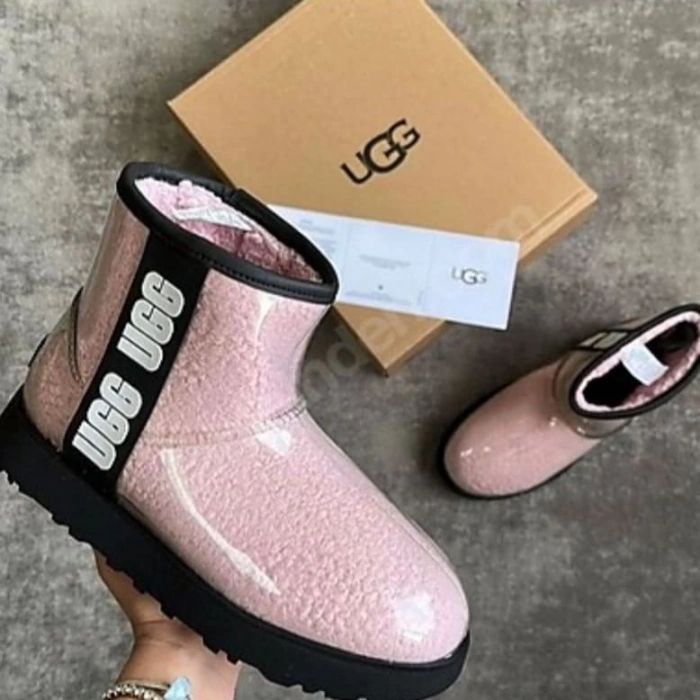 Pudra Pembe İçi Peluş Ugg