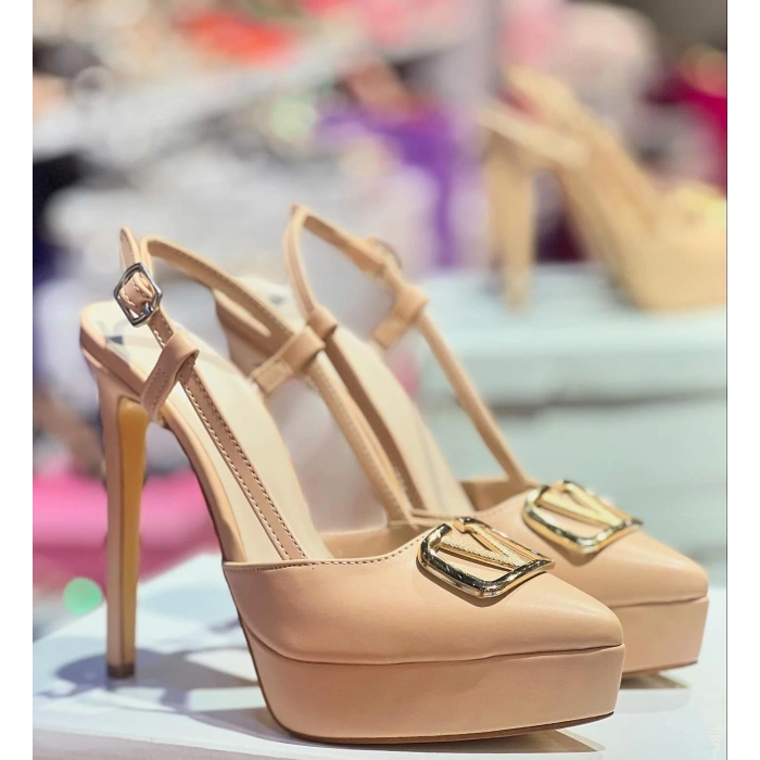 Ten Deri Tokalı Platform