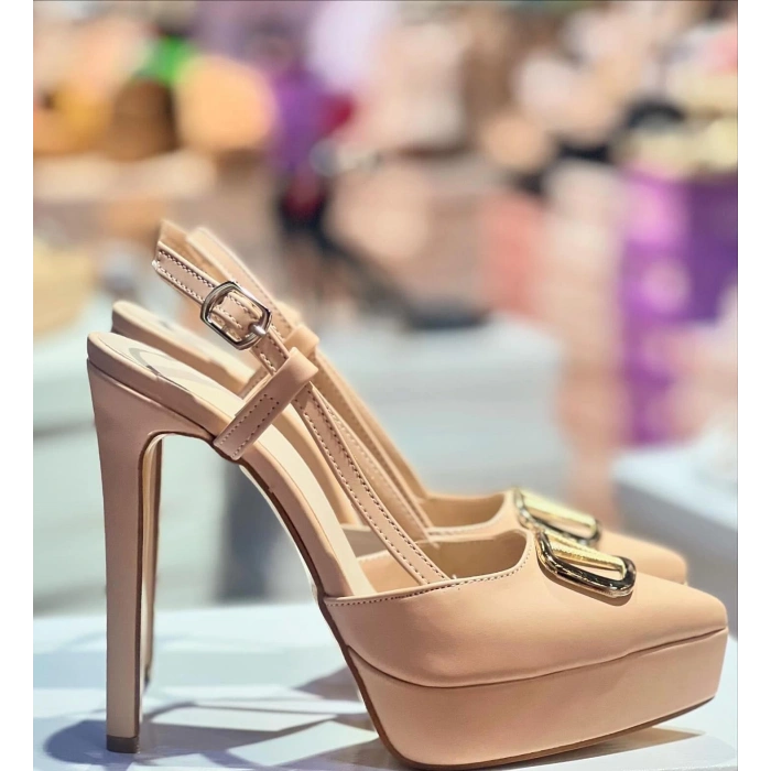 Ten Deri Tokalı Platform