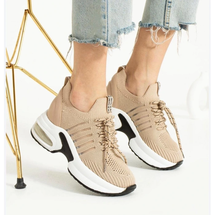 Ten Triko Air Taban Dolgu Sneakers