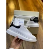 Beyaz Deri Arkası Siyah Mcqueen Sneakers