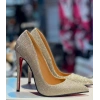 Gold Simli Stiletto