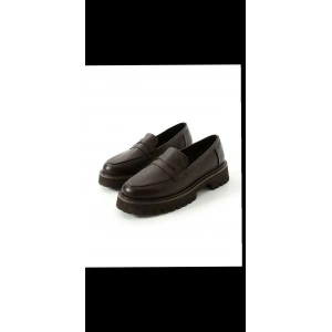 Acı Kahve Hakiki Deri Loafer