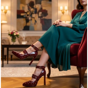 Bordo Troklu Bantlı Platform