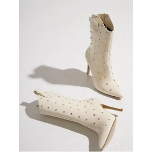 Ekru Deri Troklu Botie