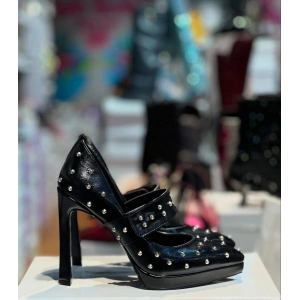 Siyah Troklu Bantlı Platform