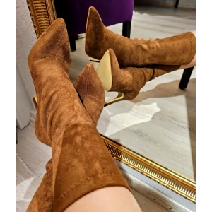 Taban Süet Streç Bootie