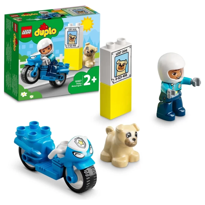 Lego Police Motorcycle Led10967