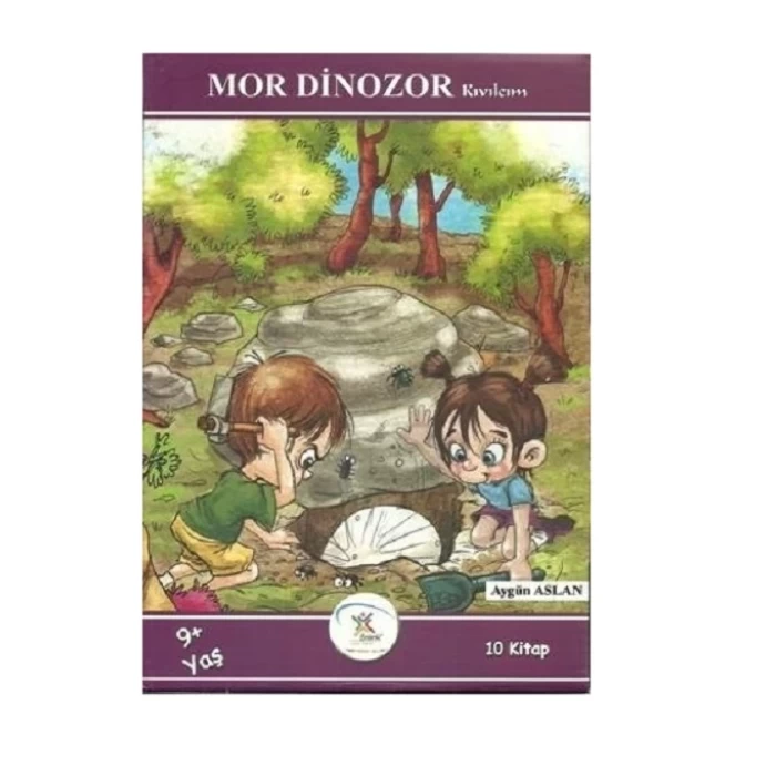 Beşrenk Mor Dinazor Dizisi ( 10kitap)