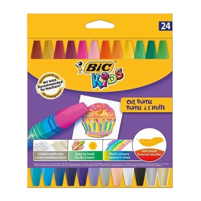 Bic Pastel Boya 24 Lü