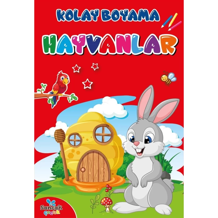 Boyama Zamanı Şirin Boyama Hayvanlar