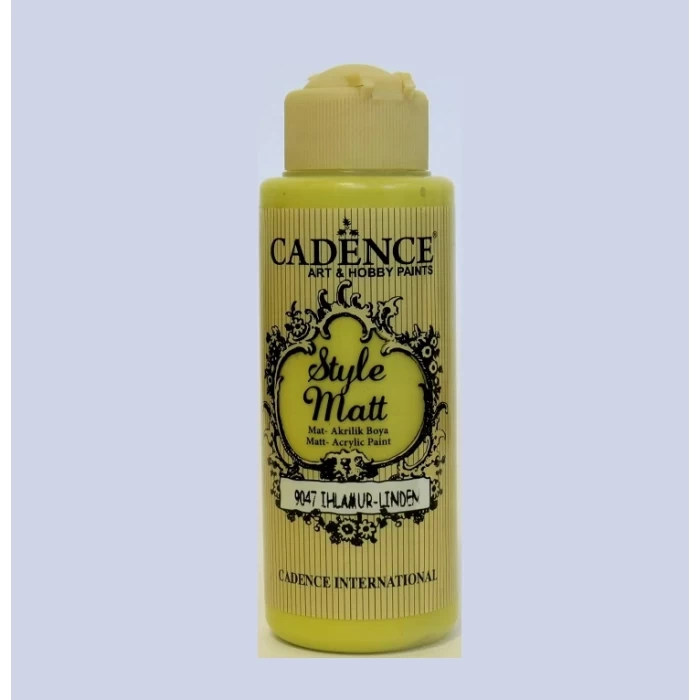 Cadence Style Mat Akrilik Boya S-9047 Ihlamur 120ml