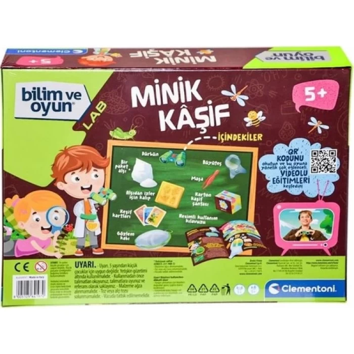 Clementoni Bilim Ve Oyun: Minik Kaşif