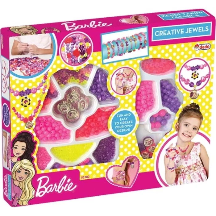 Dede Barbie Takı Seti İkili Kutu Dede-03182
