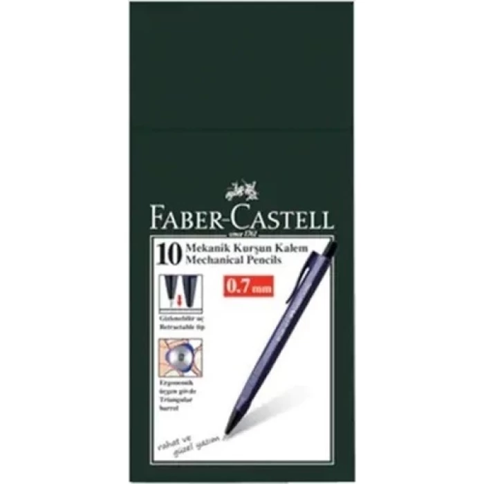 Faber-Castell Econ Koyu renkler 1351 0,7 mm 10lu