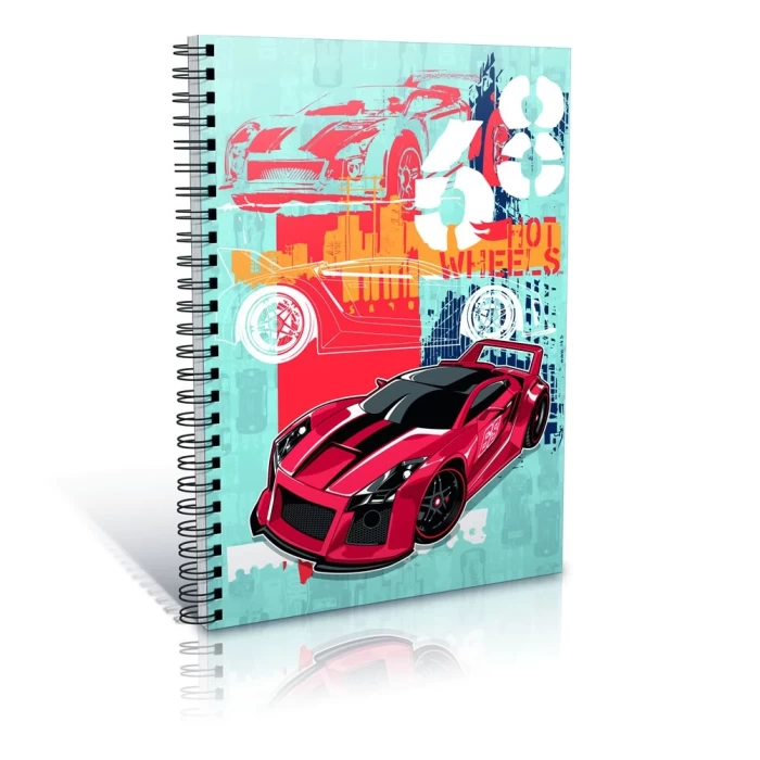 Gıpta Hot Wheels Sp.Karton Kapak A6 Defter 5395