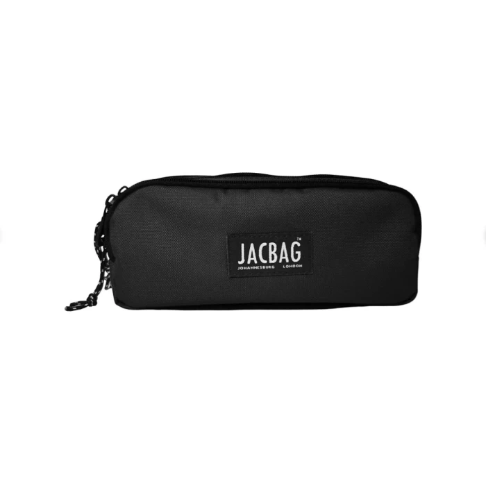 Jacbag Triple Üç bölmeli Kalem Kutu Siyah Renk Jac-33